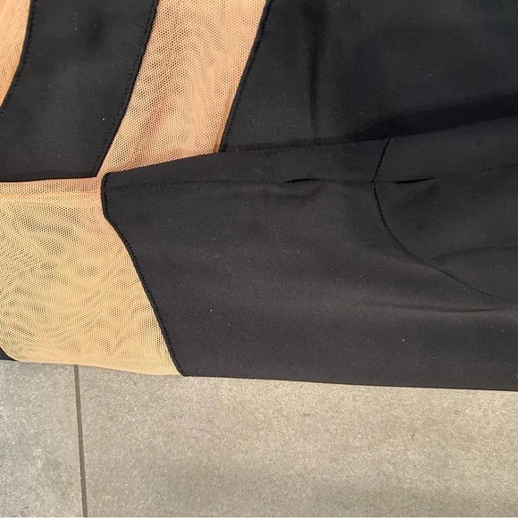 Norma Kamali Snake Mesh Fishtail Jumpsuit - Picture 12 of 13